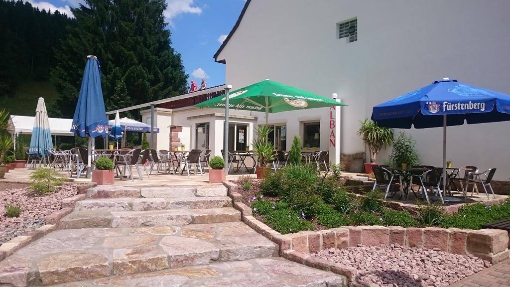 באד ריפולדסאו - שאפבאך Hotel Restaurant Albans Sonne מראה חיצוני תמונה